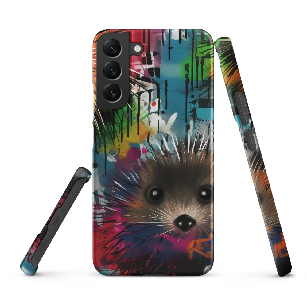 Whimsical Hedgehogs in a Kaleidoscopic Wonderland