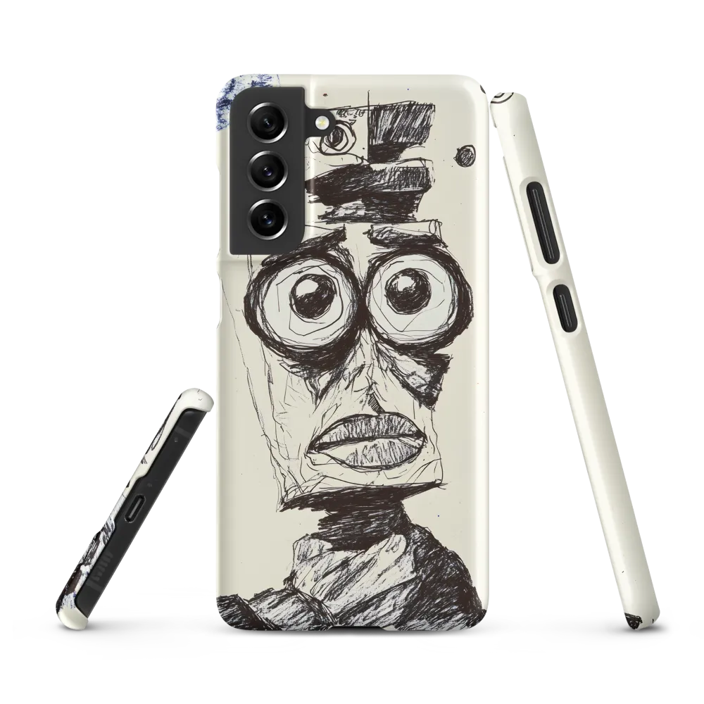 Abstract Surrealist Figure in Cubism