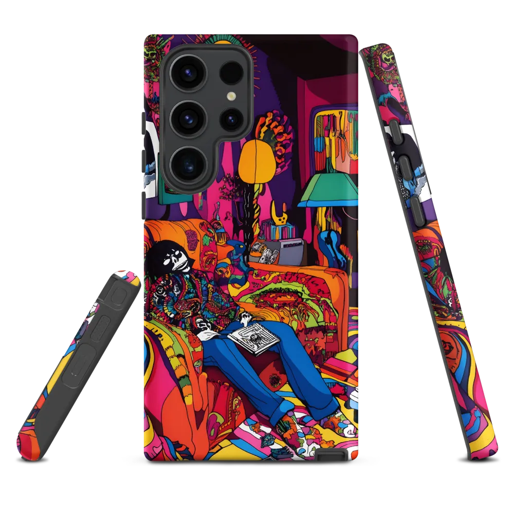 Psychedelic Reverie | Phone Case |  S23 Ultra | Tough Case | Matte
