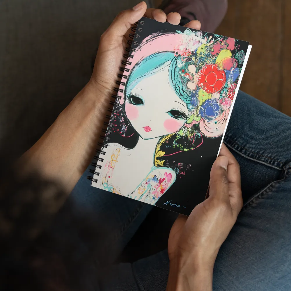 Whispers of Color | Spiral Notebook