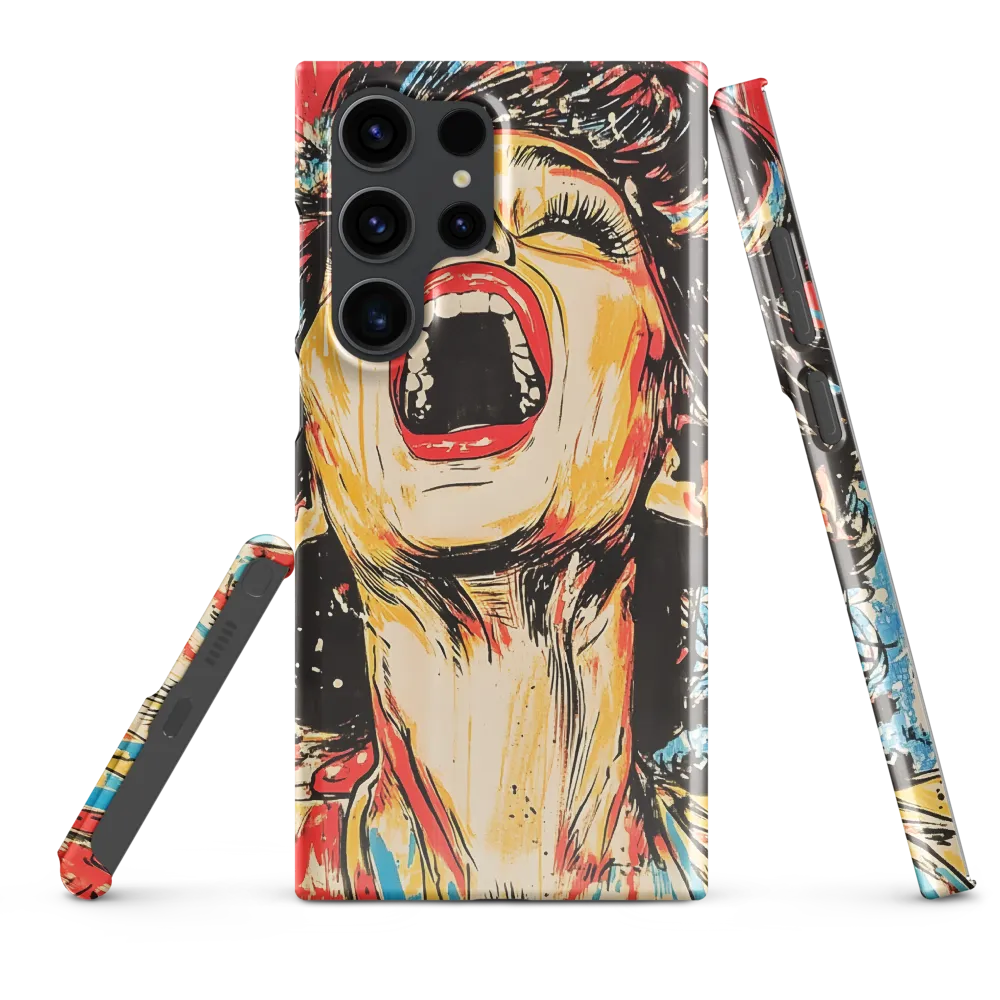 The Cry of Color | Phone Case |  S23 Ultra | Snap Case | Glossy