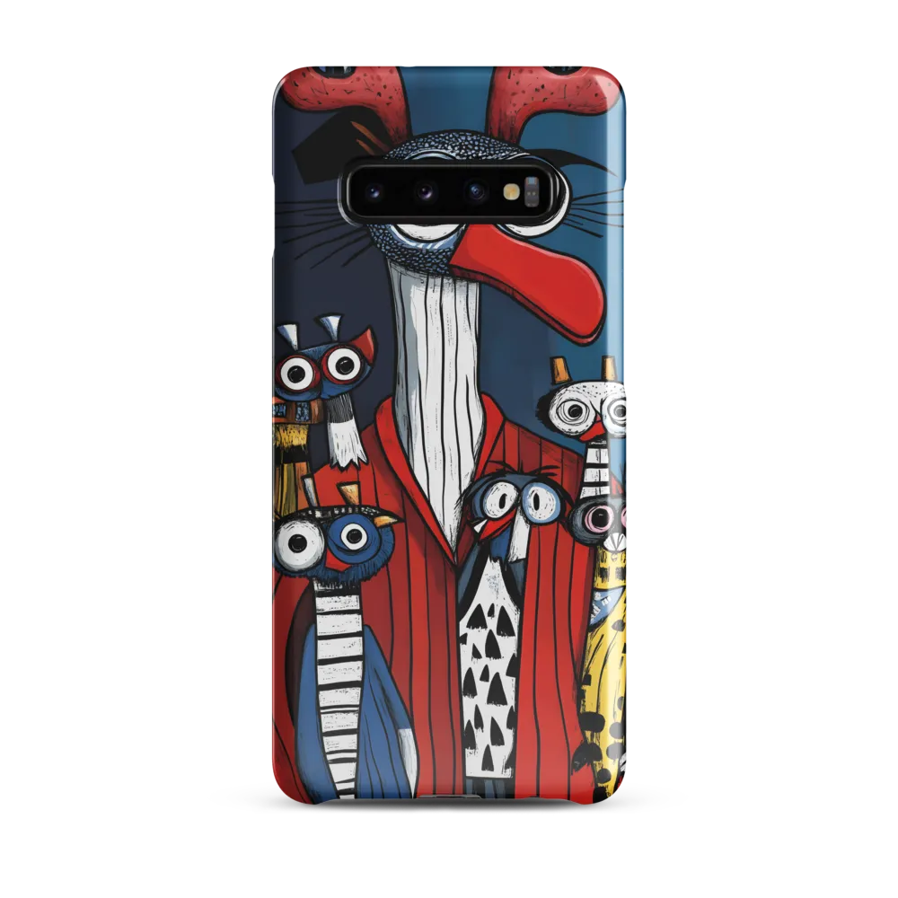 The Quirky Gathering | Phone Case |  S10 Plus | Snap Case | Glossy