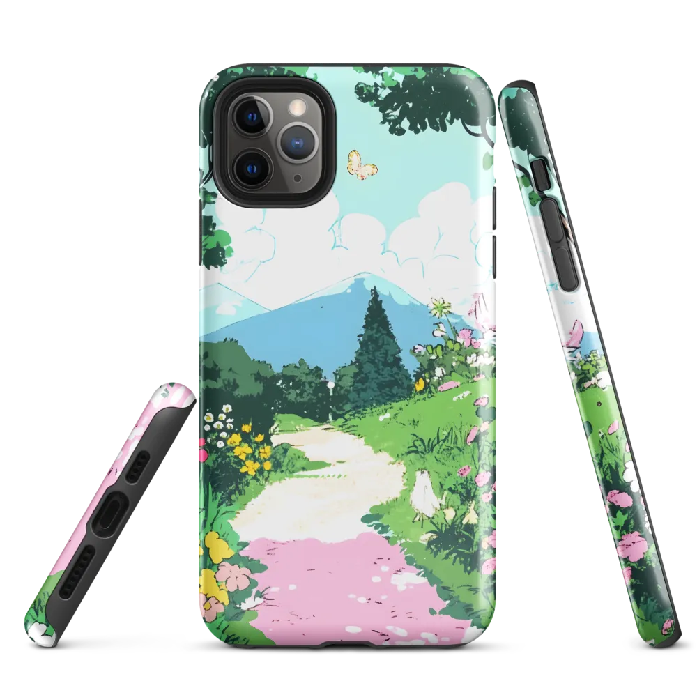 A Serene Journey Through Nature | Phone Case |  11 Pro Max | Tough Case | Glossy