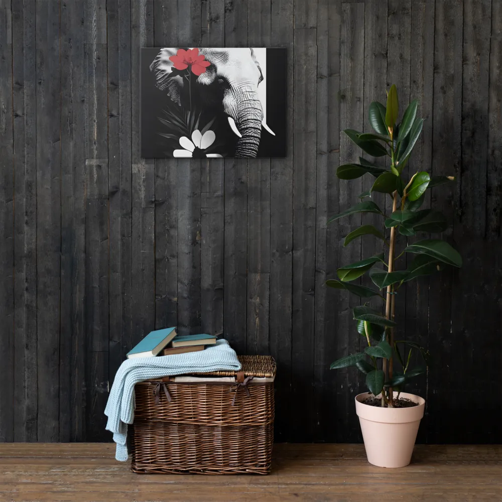 Elephant Harmony | Thin Canvas | 18″×24″