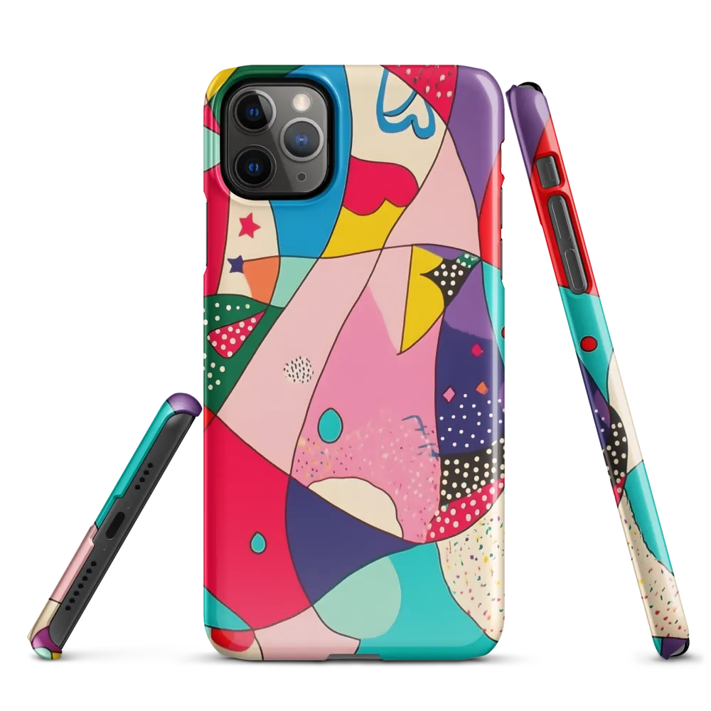 Playful Geometry in Color | Phone Case |  11 Pro Max | Snap Case | Glossy