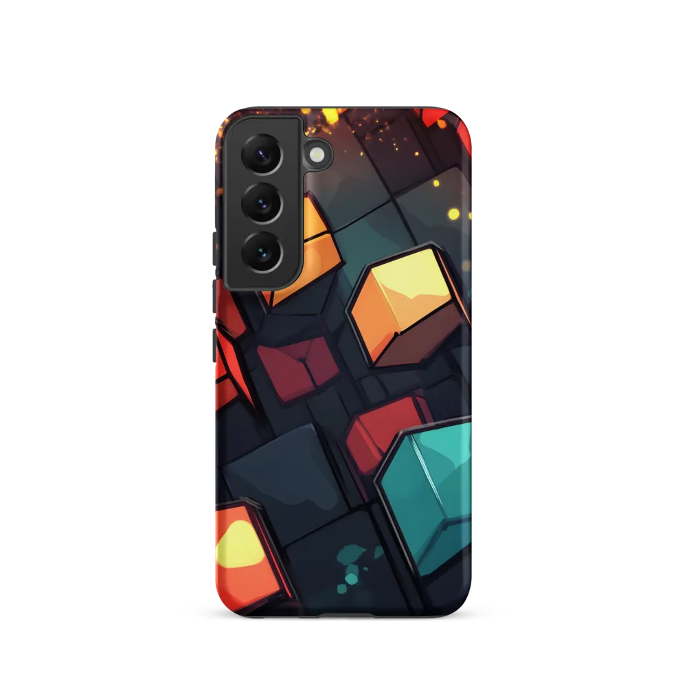 Illuminated Geometry | Phone Case |  S22 | Tough Case | Matte