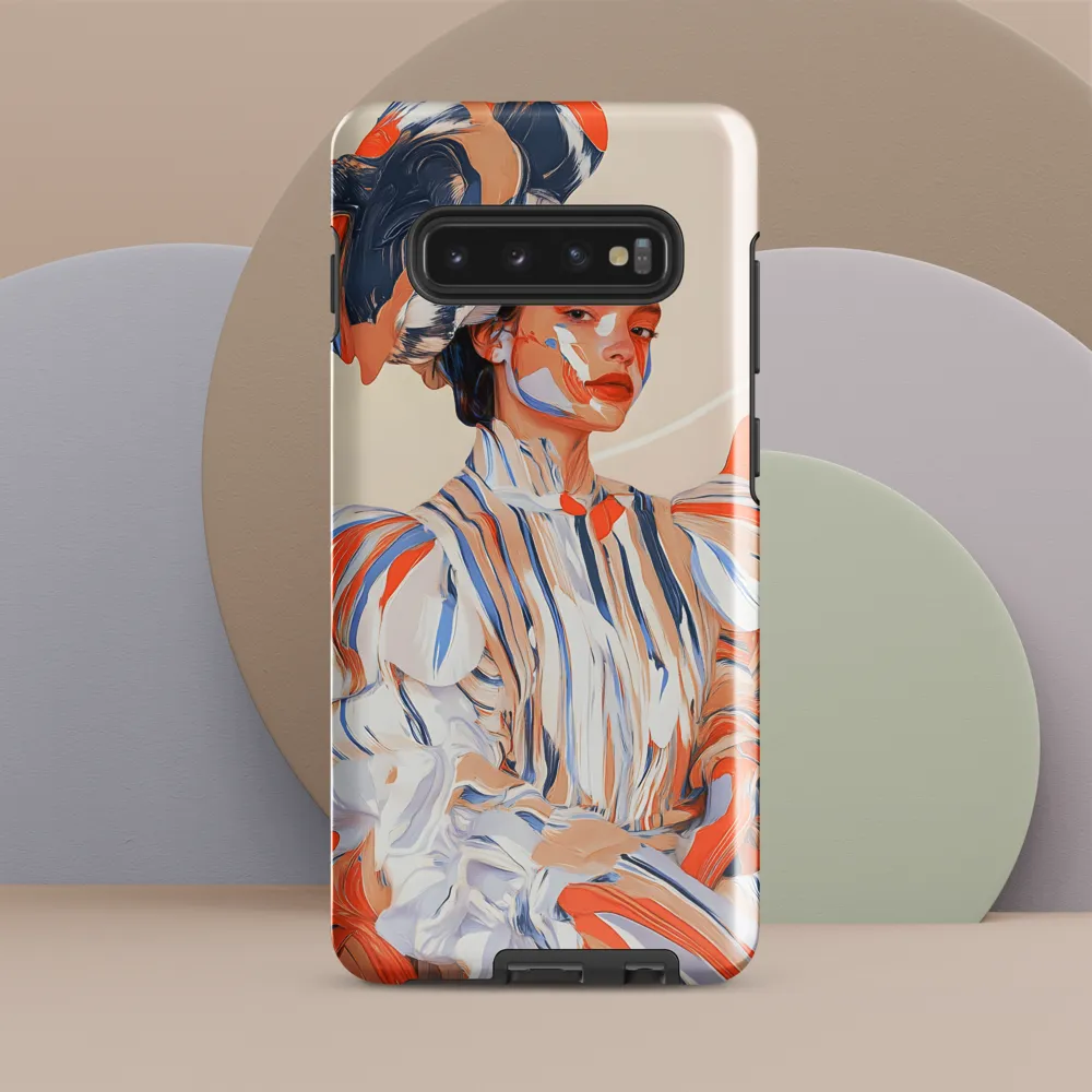 Vibrant Elegance | Phone Case |  S10 Plus | Tough Case | Glossy