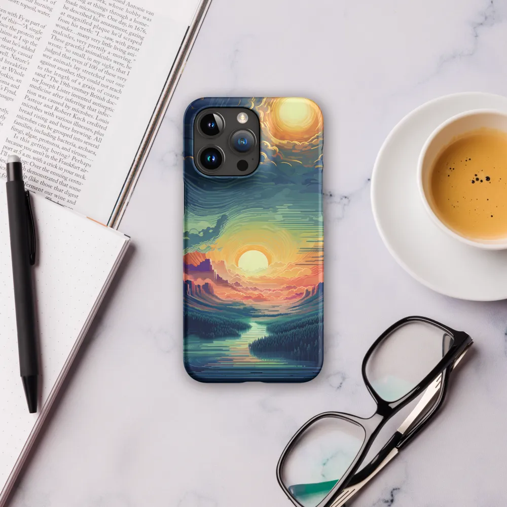 Elysium at Dusk | Phone Case |  15 Pro Max | Snap Case | Matte