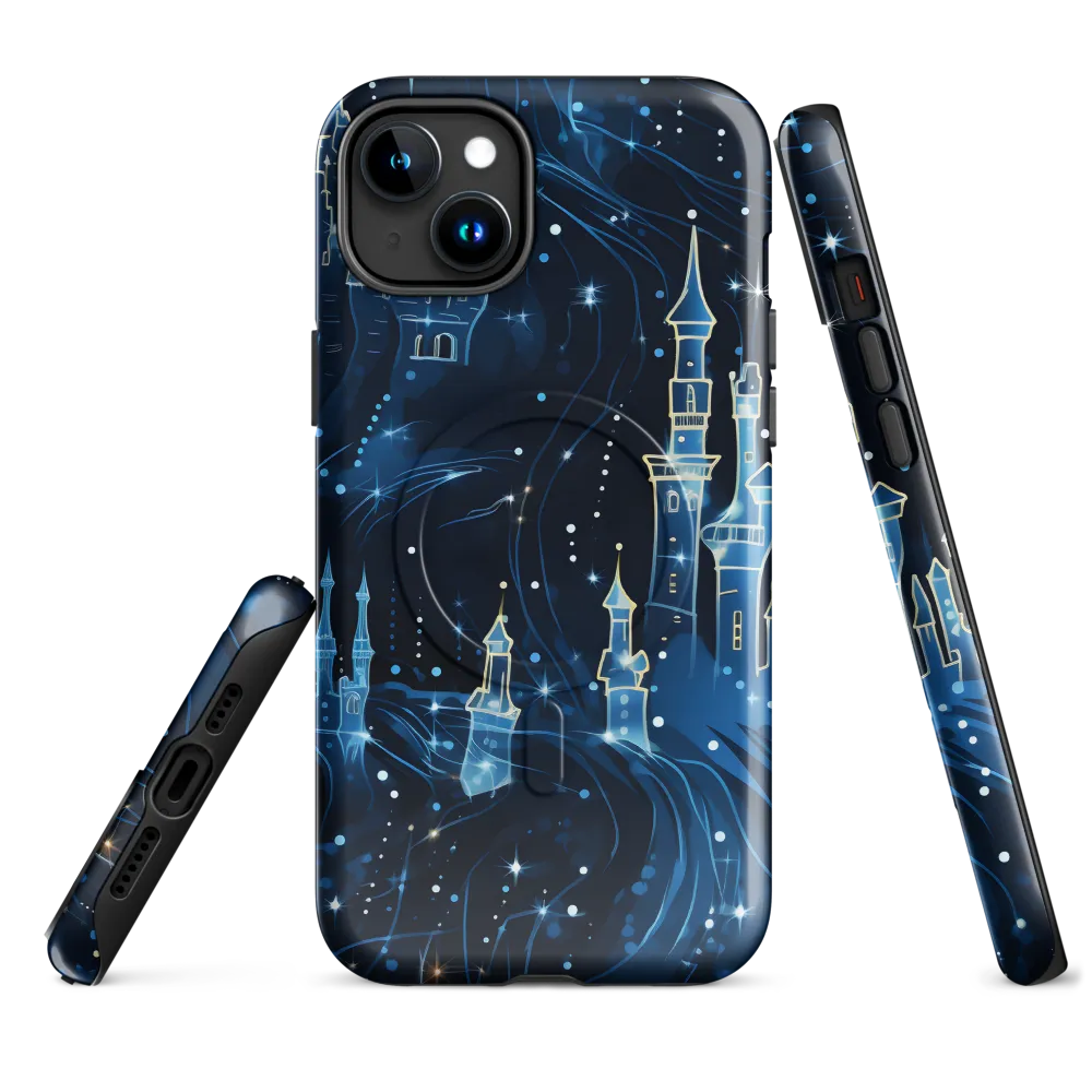 Dreamy Castles in a Starry Sky