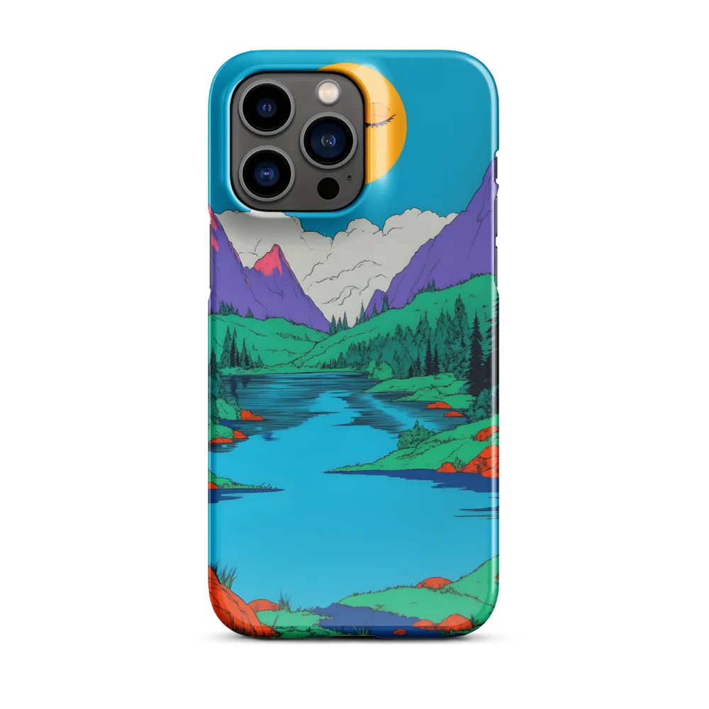 Whimsical Serenity in Vibrant Colors