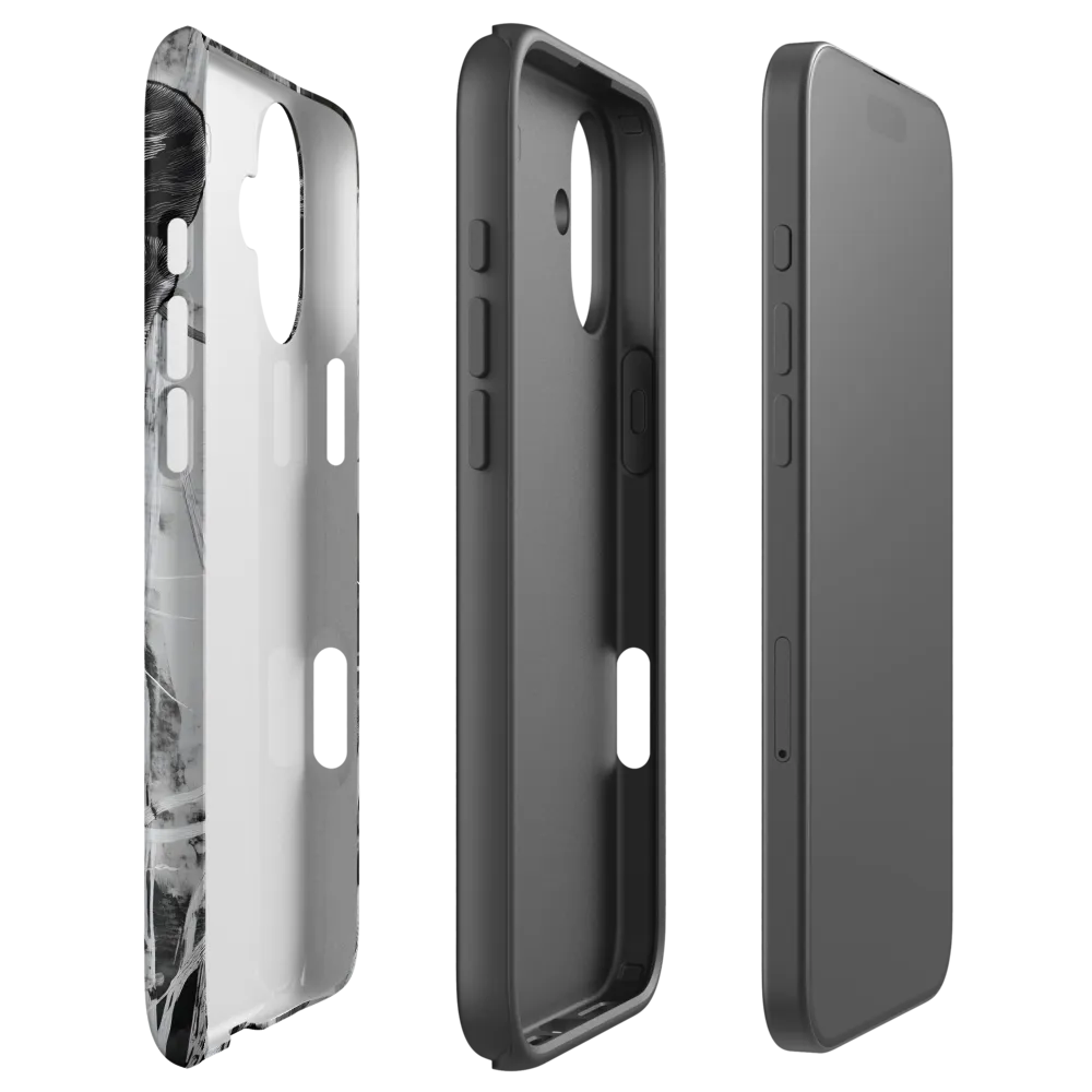 Majestic Gaze: The Leopard's Portrait | Phone Case |  16 Plus | Tough Case | Matte