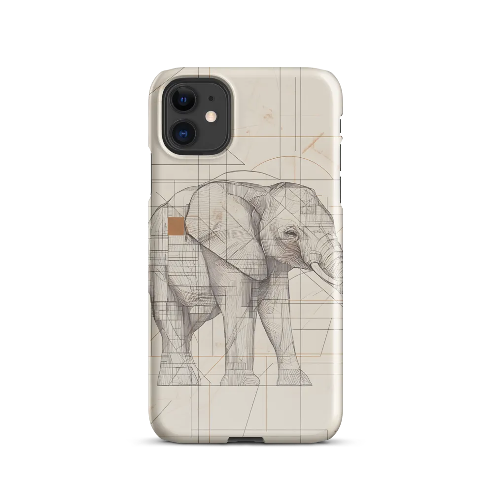 Geometric Elegance: The Steel Elephant
