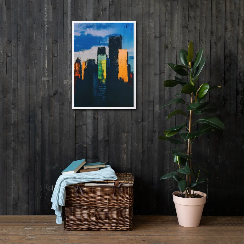 Reflections of Tranquility | Canvas with White Frame | 20″×28″