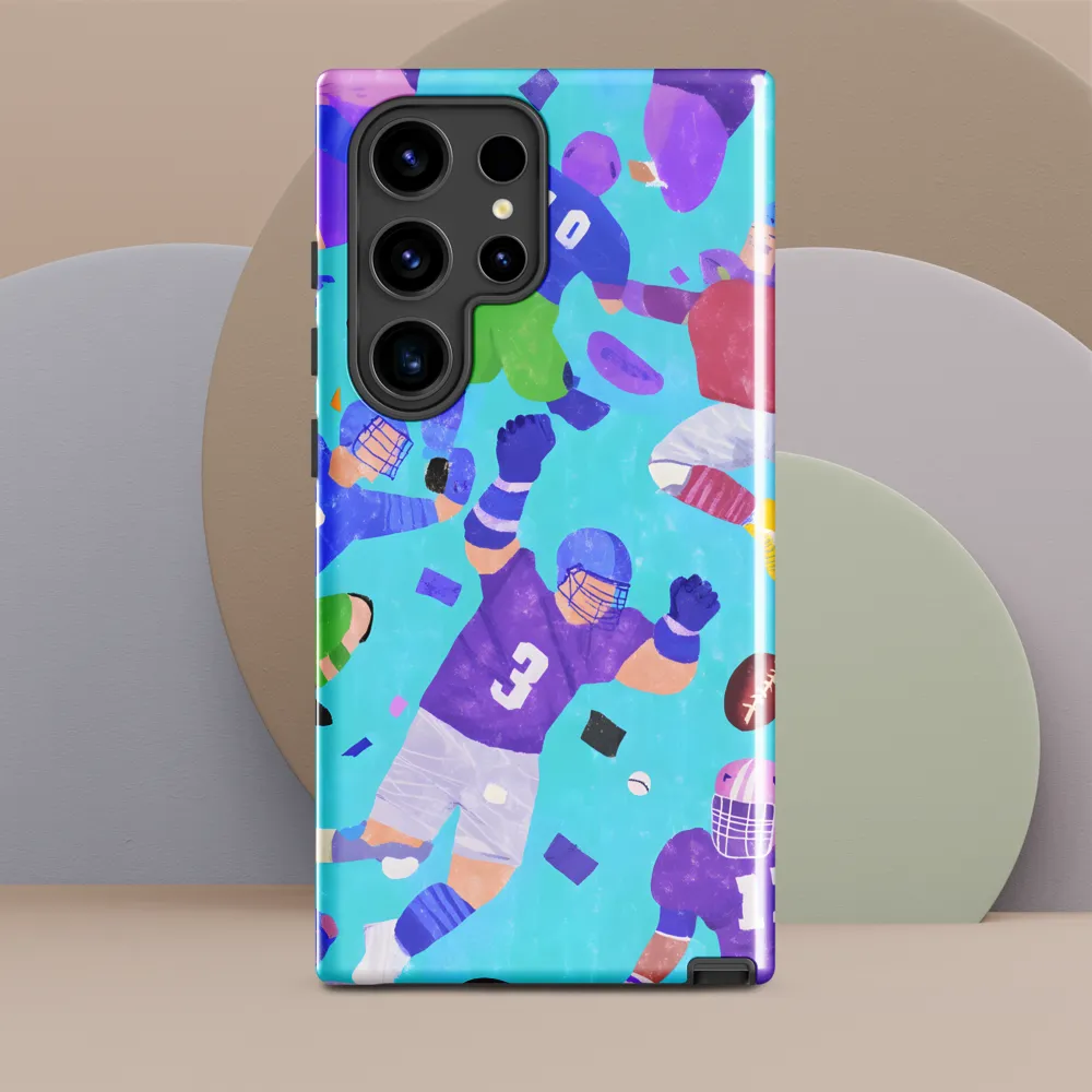 Dynamic Playmakers in Motion | Phone Case |  S24 Ultra | Tough Case | Glossy