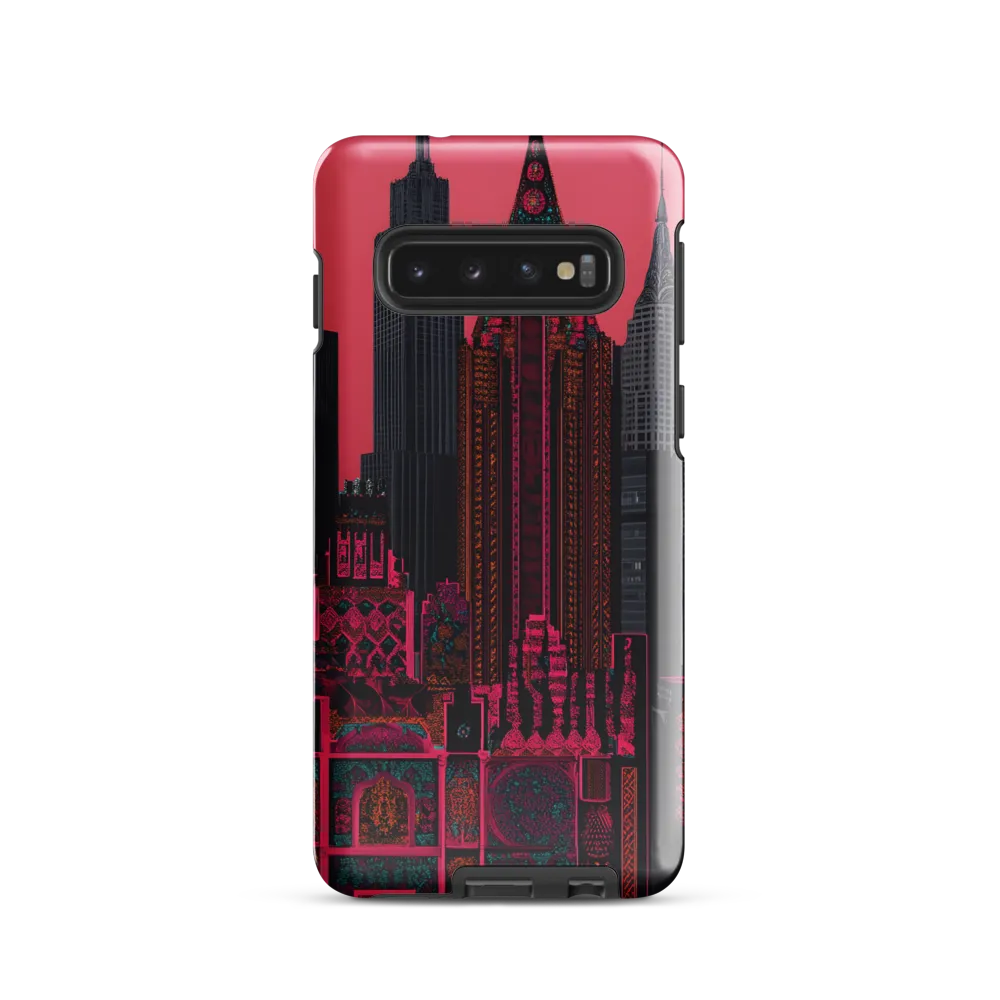 Urban Vibrance: A Digital Exploration of Skyscrapers