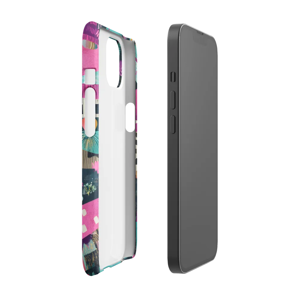 Whimsical Journey Through a Vibrant Landscape | Phone Case |  13 | Snap Case | Matte