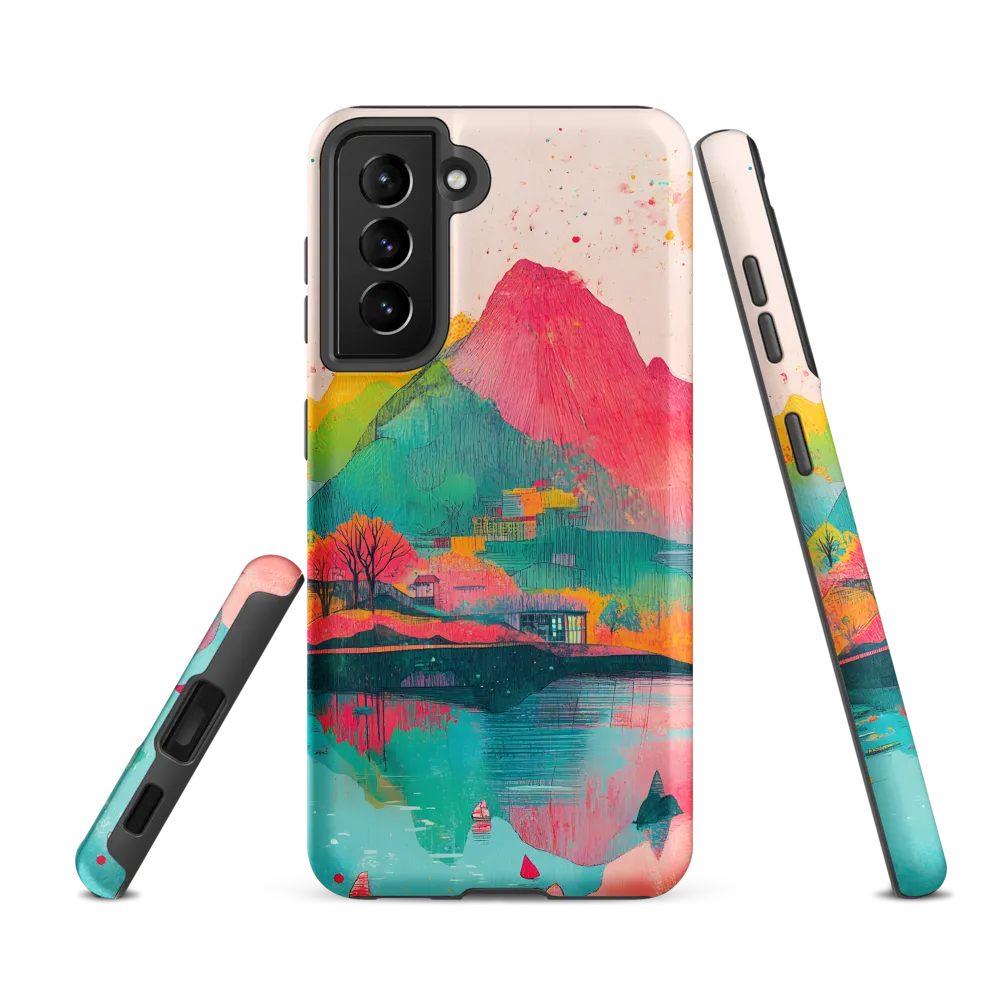 Vibrant Serenity: A Surreal Landscape