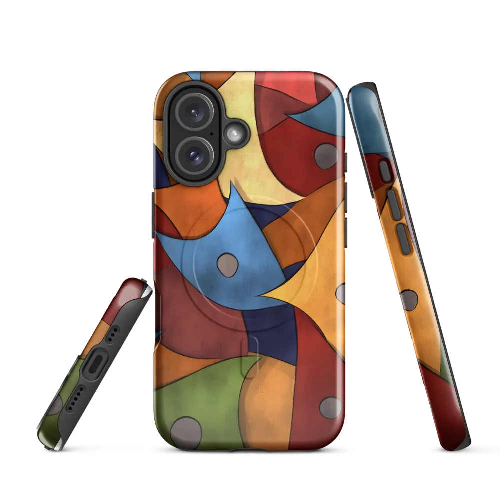 Vibrant Interplay of Shapes