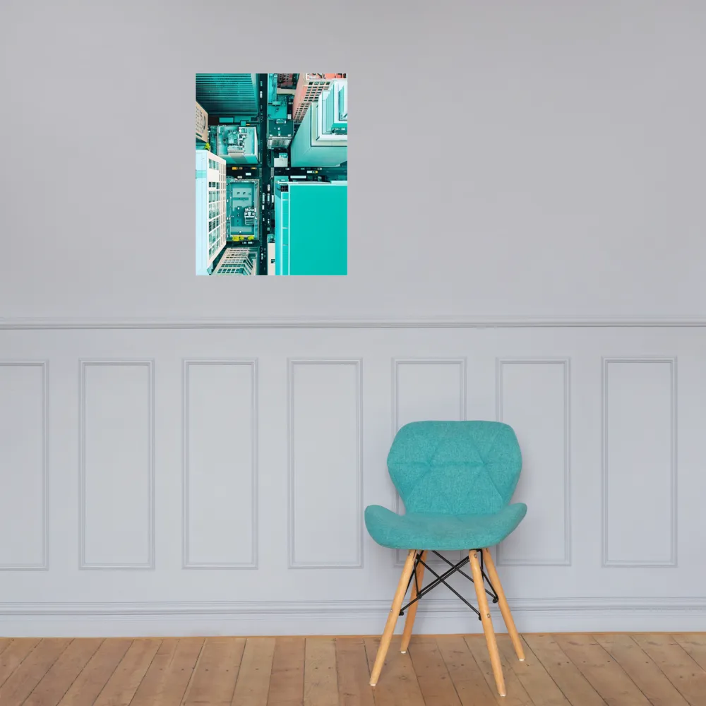 Urban Geometry: Aerial Perspective | Poster | 18″×24″