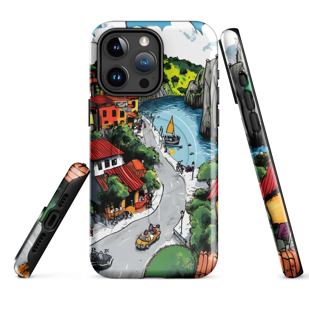 Whimsical Village by the Water
