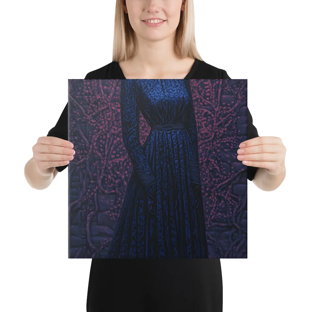 Veil of Enigma | Canvas | 16″×16″