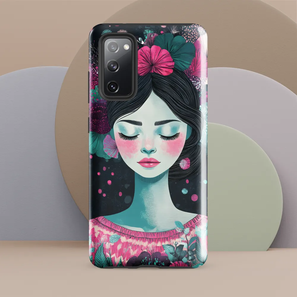Embrace of Floral Serenity