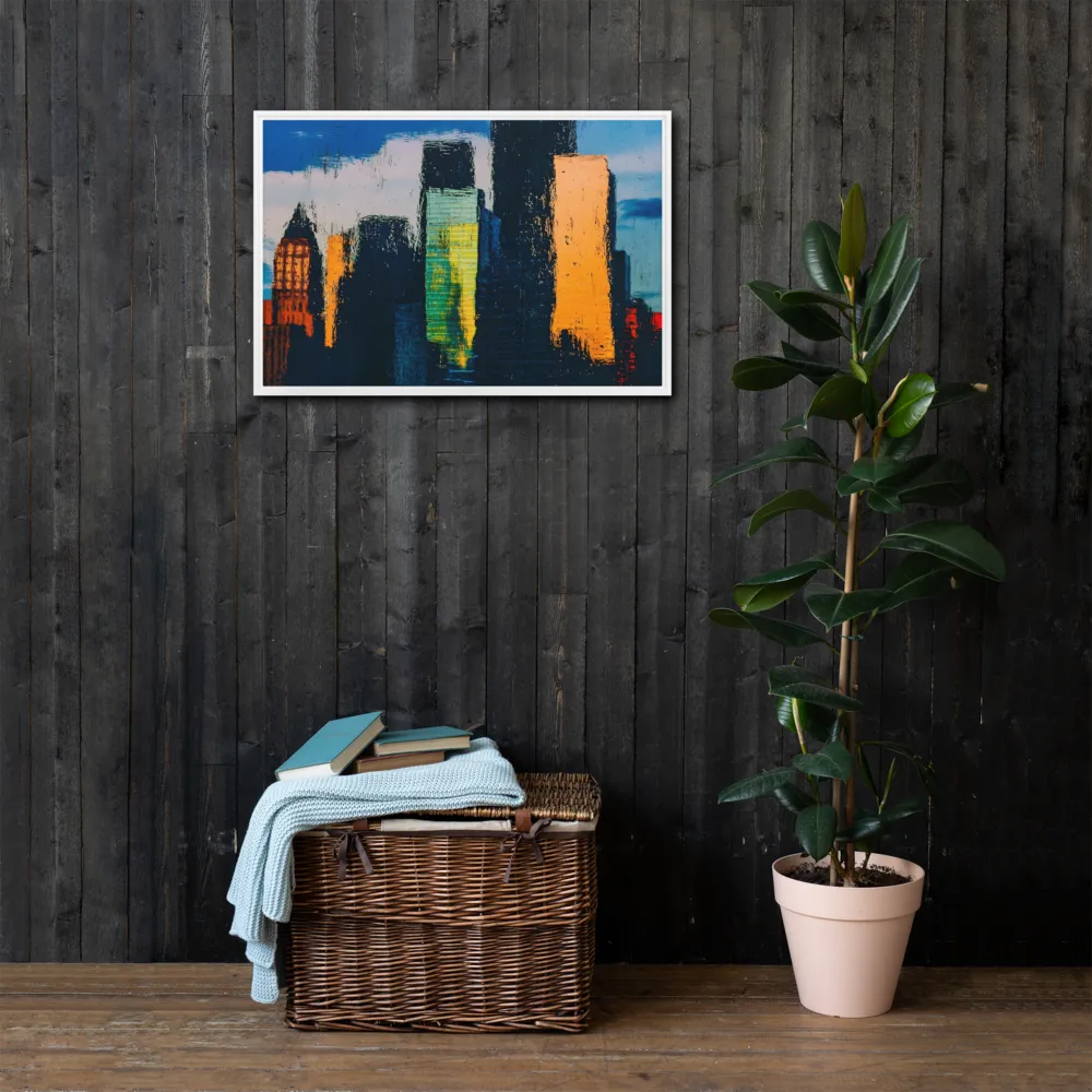 Reflections of Tranquility | Canvas with White Frame | 20″×30″