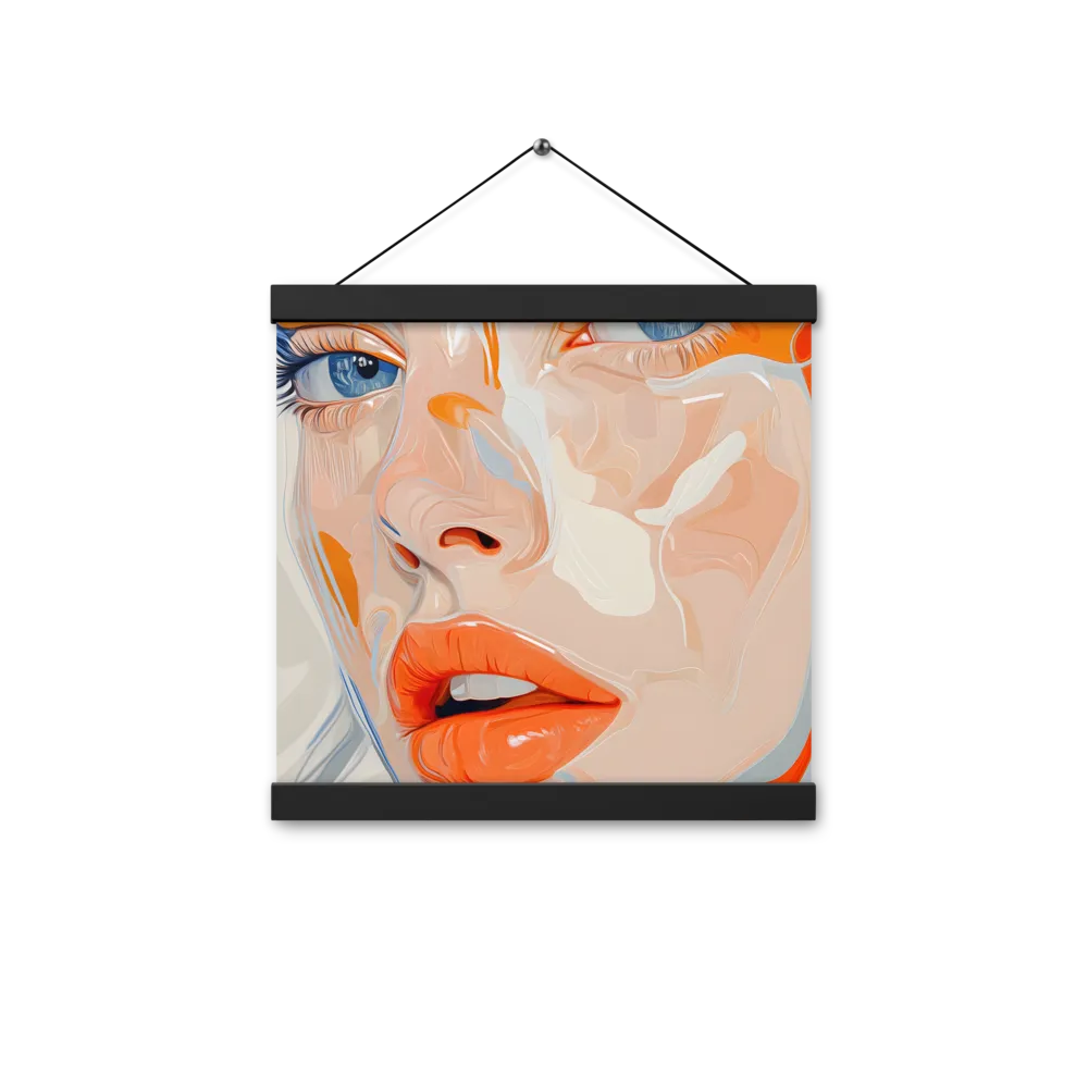 Ethereal Expressions | Poster With Black Wood Hanger | 12″×12″