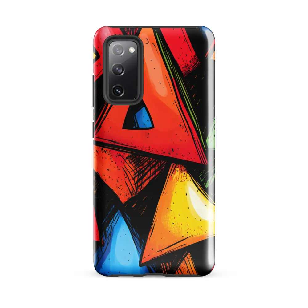 Vibrant Triangles in Abstract Harmony