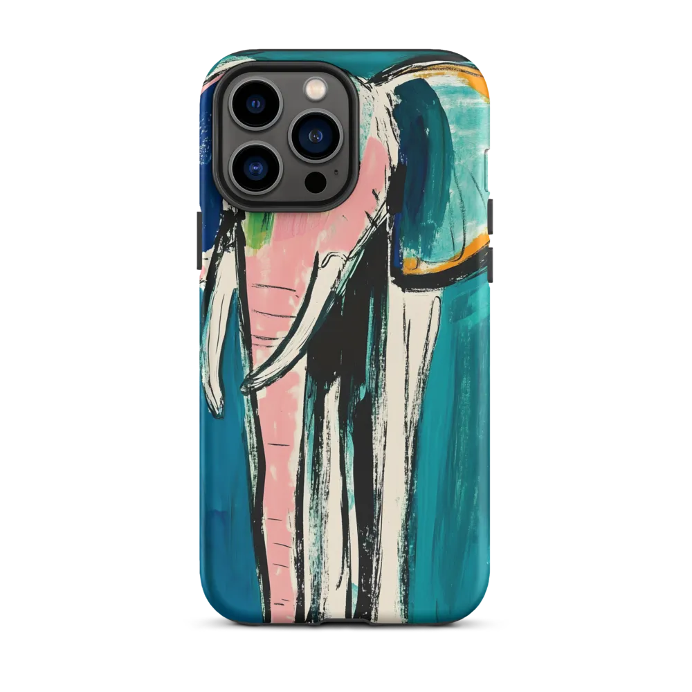 Whimsical Majesty: The Elephant in Color