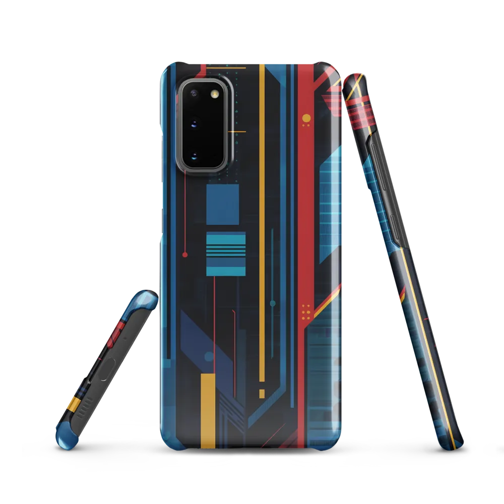 Symphony of Lines | Phone Case |  S20 | Snap Case | Glossy