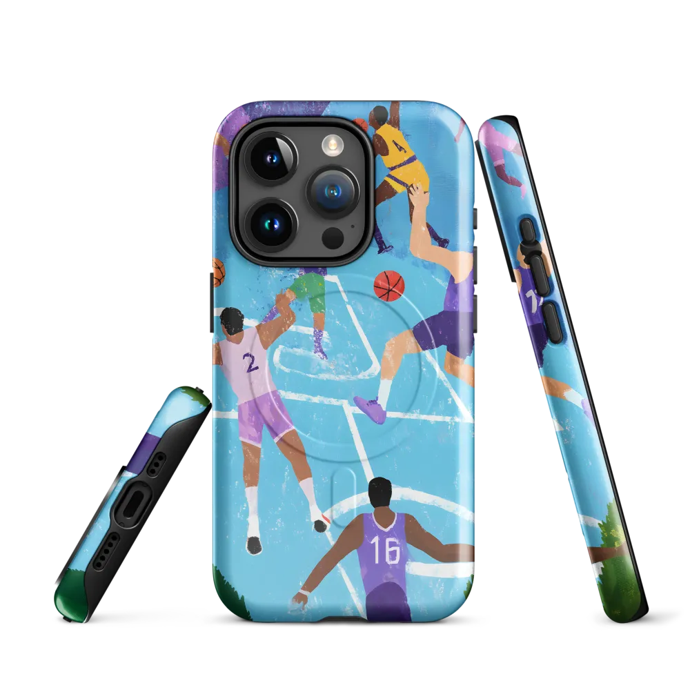The Pulse of the Game | Phone Case |  15 Pro | MagSafe® Tough Case | Glossy