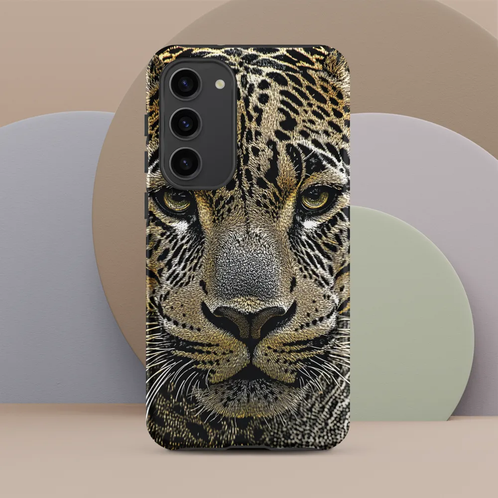 The Majestic Gaze: Portrait of a Leopard