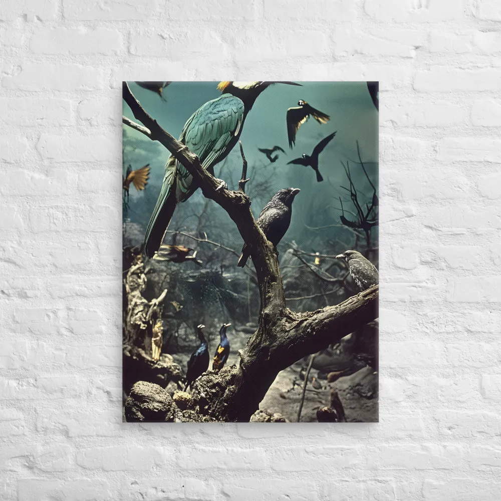 Whispers of the Avian Realm | Canvas | 24″×32″