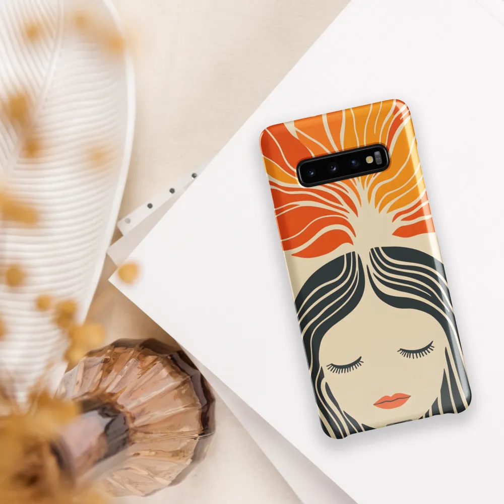 Blossoming Tranquility | Phone Case |  S10 Plus | Snap Case | Glossy