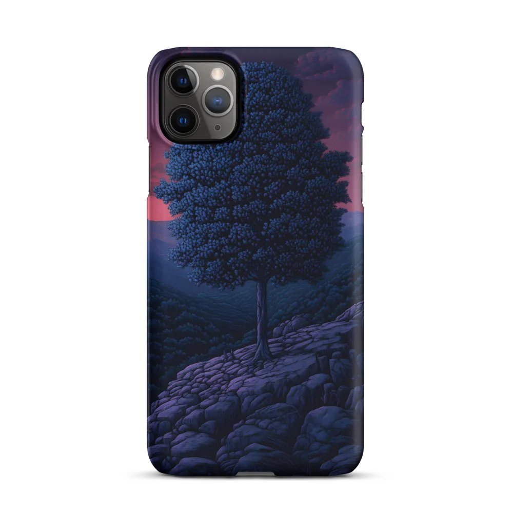 Solitary Sentinel: A Tree at Dusk