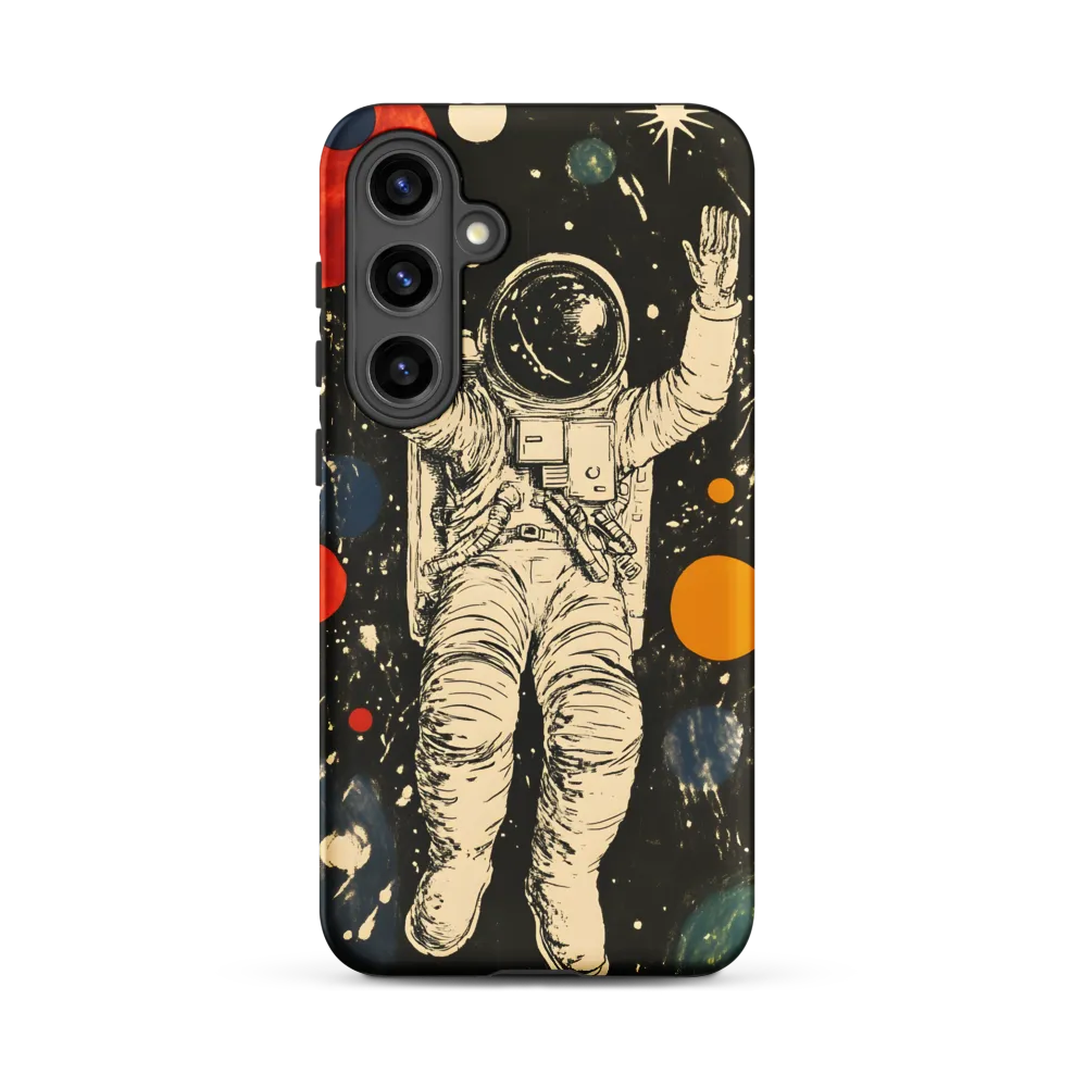Floating in the Cosmos | Phone Case |  S24 Plus | Tough Case | Matte