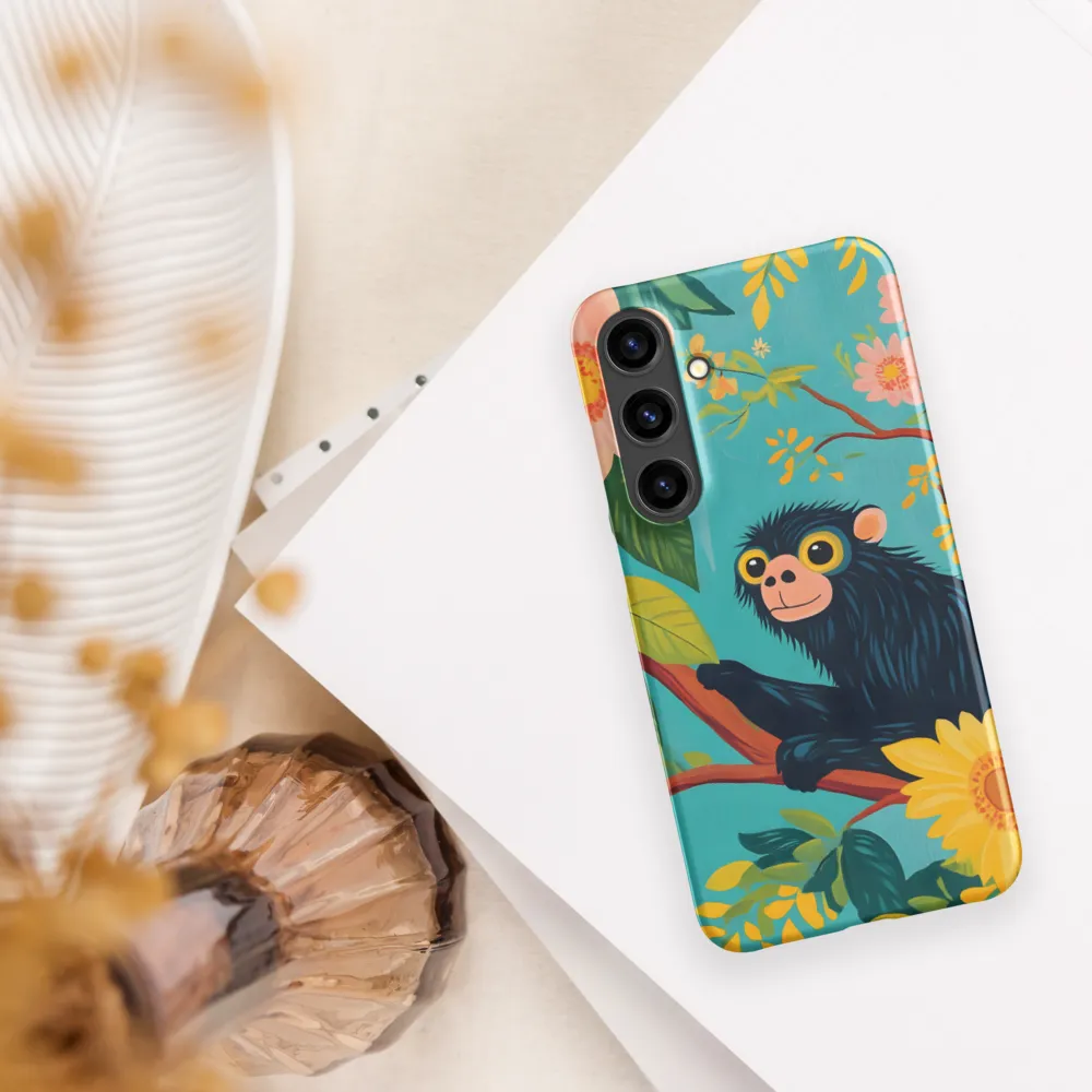 Joyful Encounter in a Floral Paradise