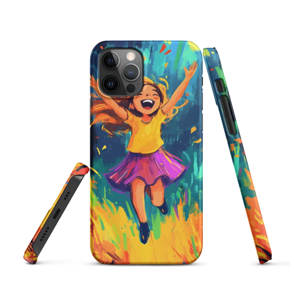 Joyful Escape into Nature | Phone Case |  12 Pro | Snap Case | Matte