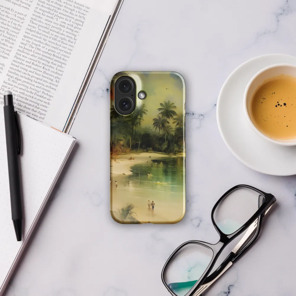 Elysian Shores at Dusk | Phone Case |  16 | Snap Case | Glossy