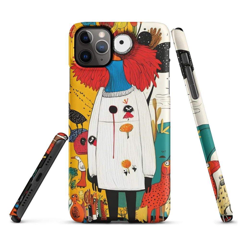Whimsical Bird's Embrace