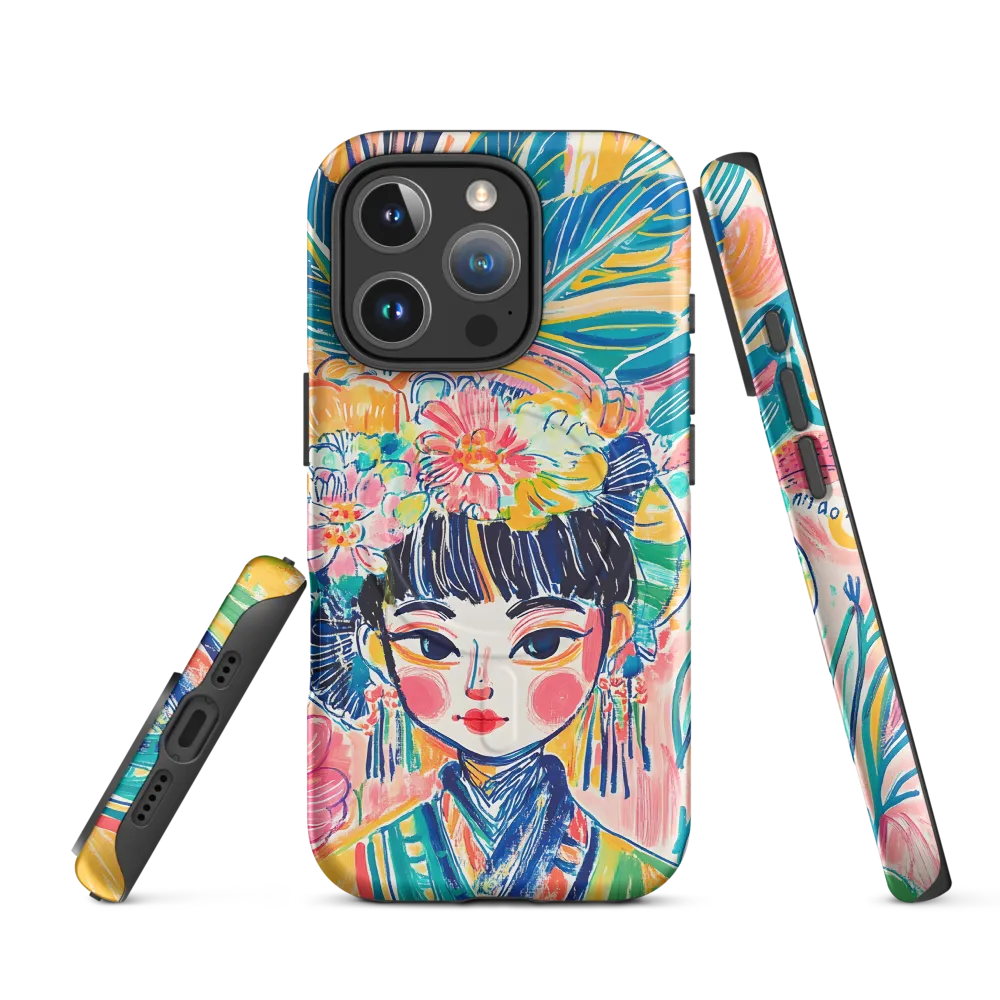 Blossoming Serenity | Phone Case |  16 Pro | MagSafe® Tough Case | Matte