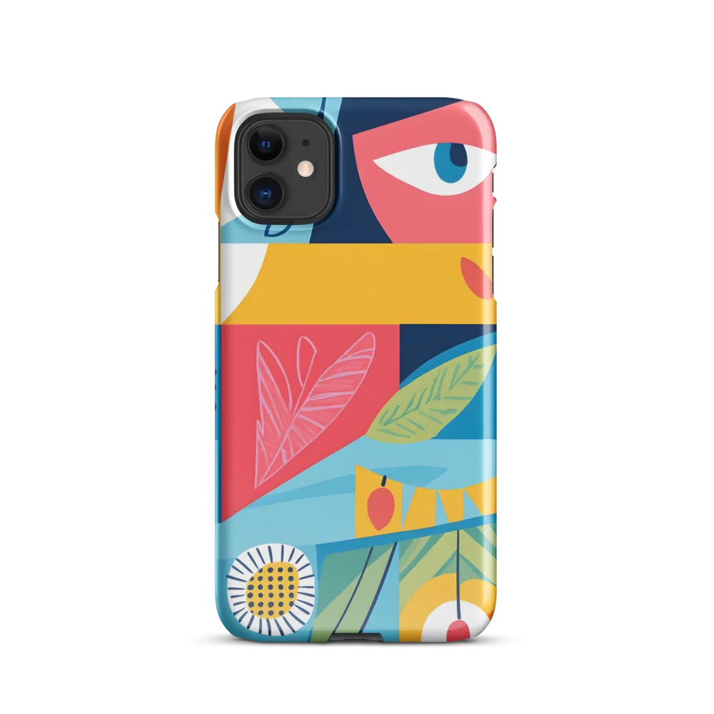 Vibrant Geometric Visage