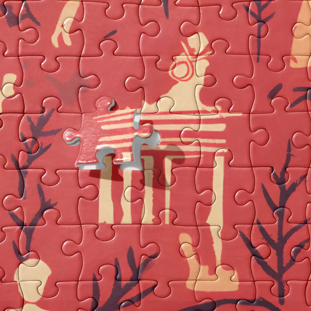Harmony of Figures and Architecture