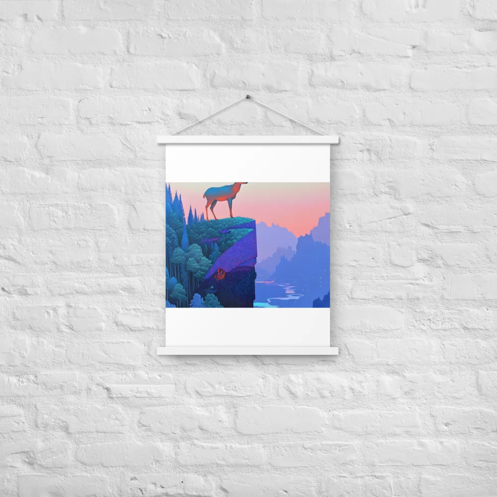 Majestic Refuge | Poster With White Wood Hanger | 18″×24″