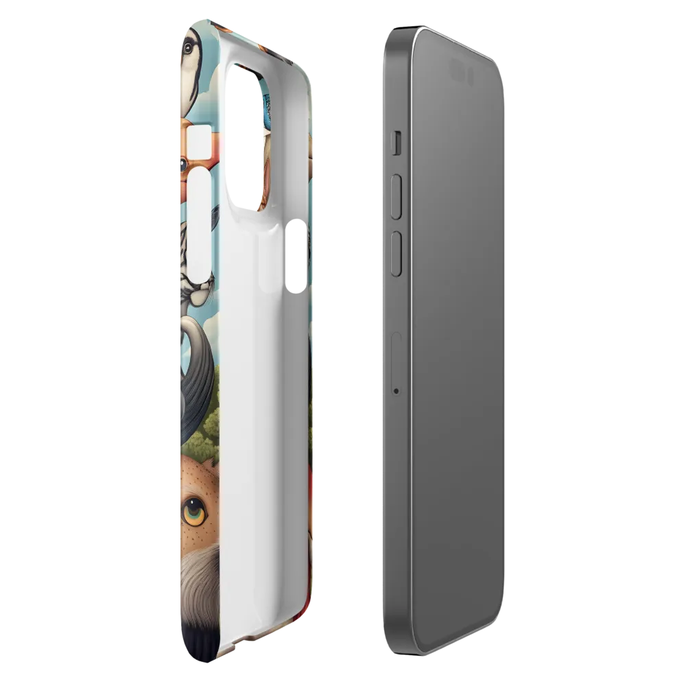 Harmonious Echoes of Wildlife | Phone Case |  14 Pro Max | Snap Case | Glossy