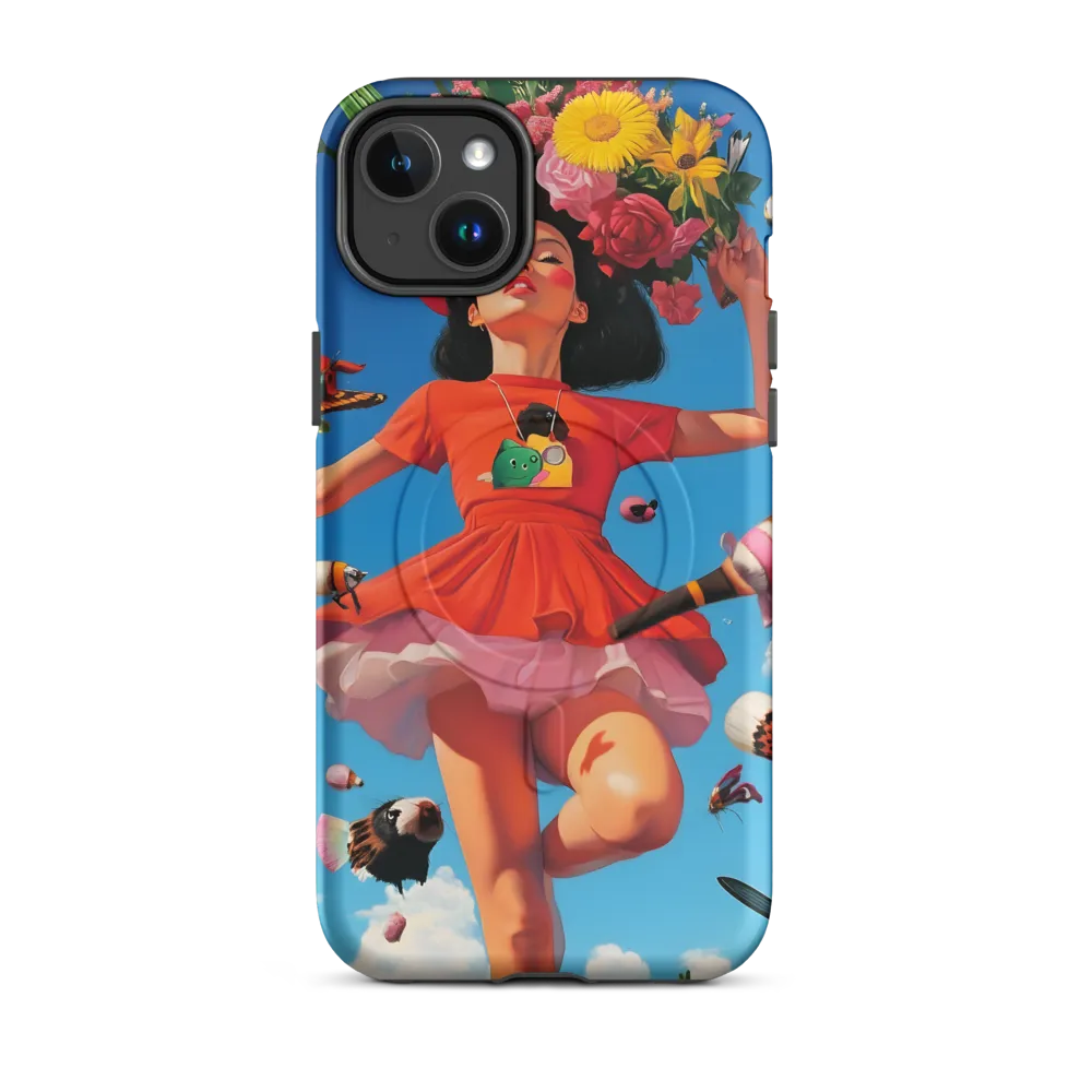 Joyful Whimsy | Phone Case |  14 Plus | MagSafe® Tough Case | Matte