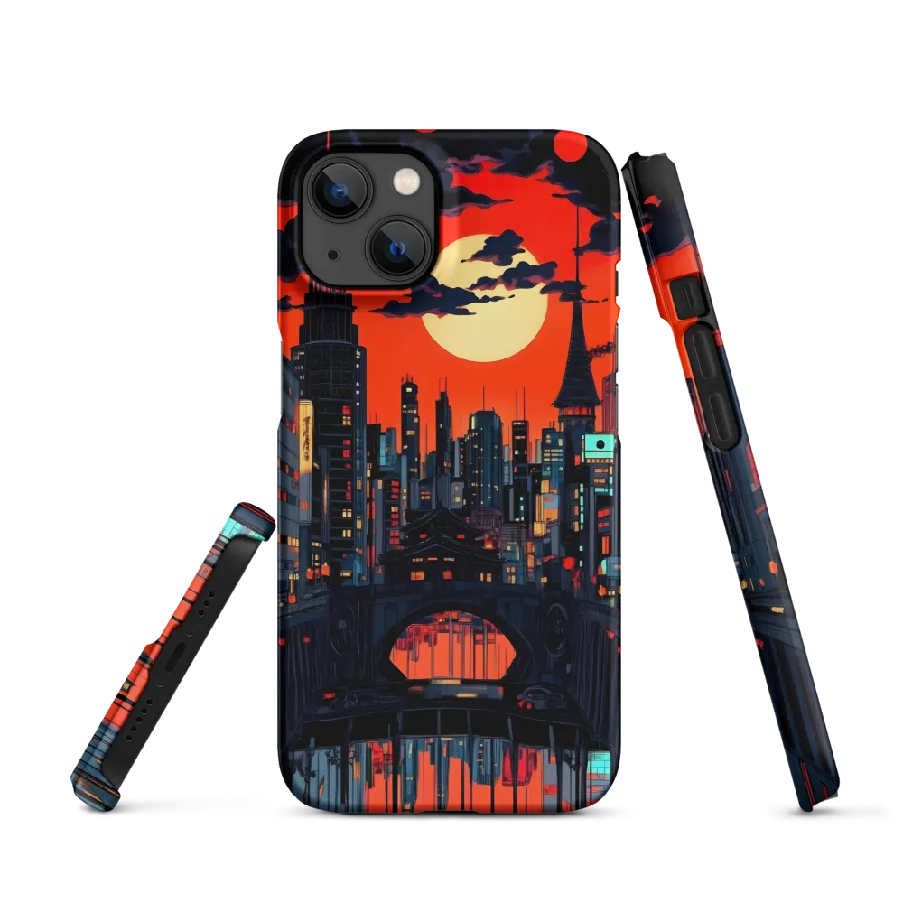 Nightfall in a Neon City
