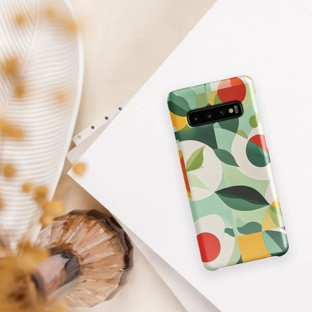 Harmony in Shapes: A Playful Abstract Design