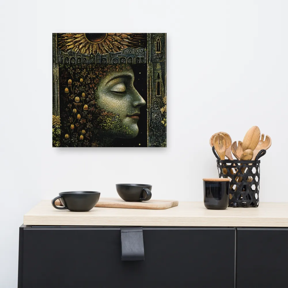 Nature’s Embrace: The Infinite Connection | Canvas | 16″×16″